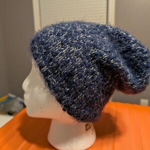 Cozy Blue Knit Beanie